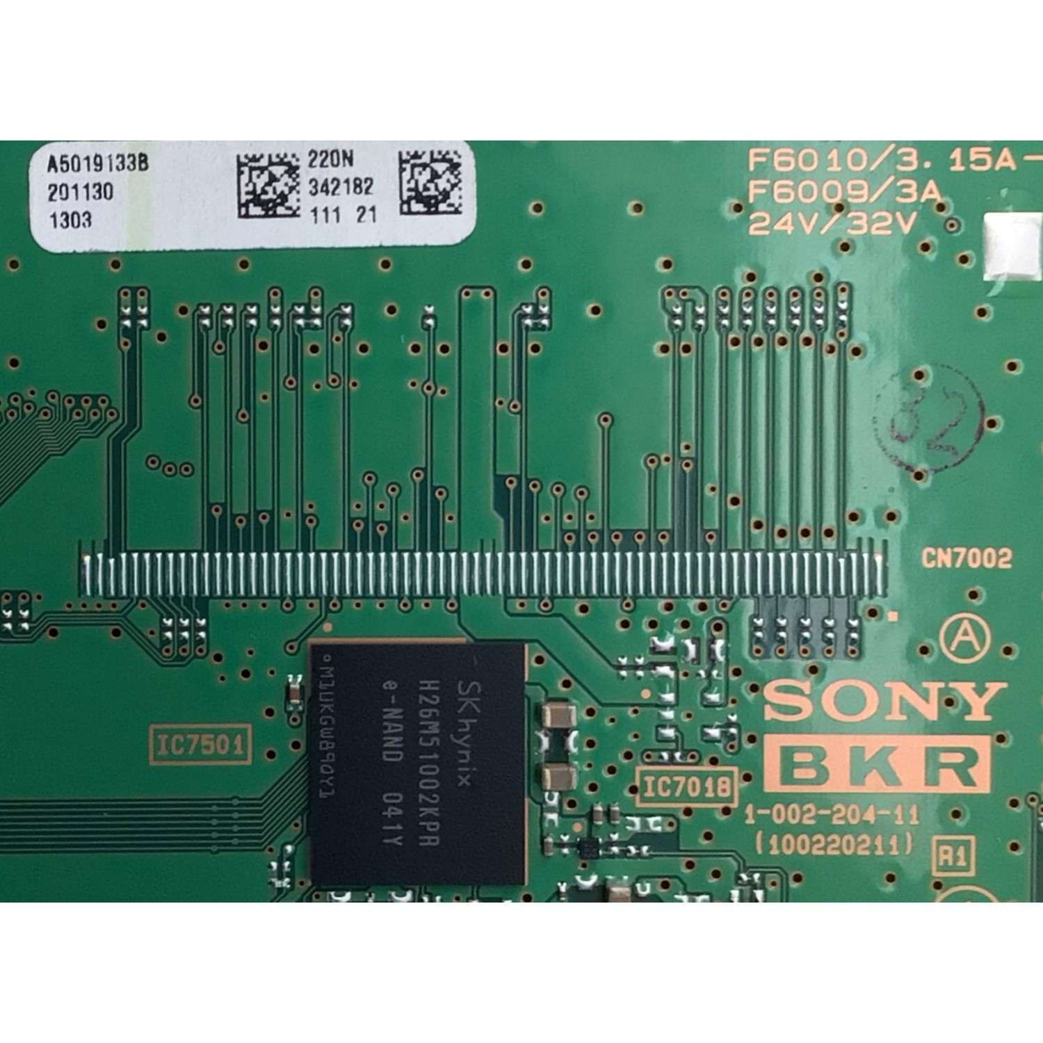 KIT DE TARJETAS PARA TV SONY 4K·UHD·HDR / MAIN A5019133B 220 / 1-002-204-11 / 100220211 / A-5019-133-B 220 / T-CON 342911008U0L11 / FUENTE 100139021 / 1-001-390-21 / PANEL YSAF065CNS01  / DISPLAY ST6451D02-E VER.2.2 / MODELO KD-65X75CH / KD65X75CH - Imagen 3